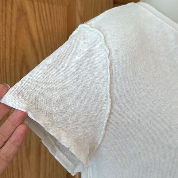 WE THE FREE Free People Fresh Watermelon Embroidered Tee - Picture 6 of 11